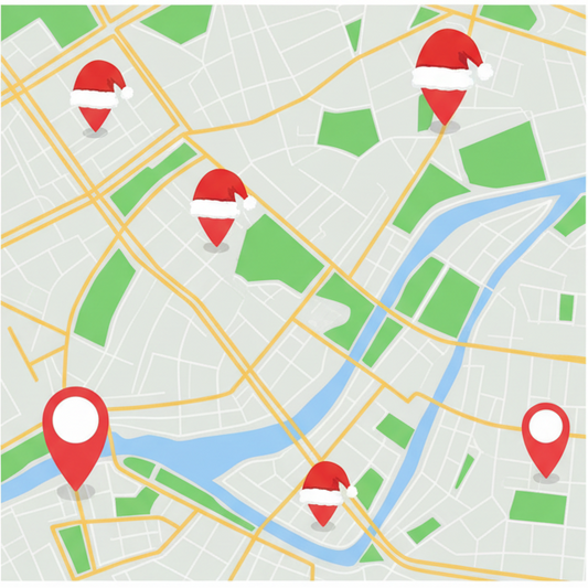 Holiday House Hunt Map